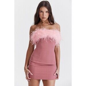 House of CB | Dresses | House Of Cb Tianna Wine Ruffle Corset Dress |  Poshmark